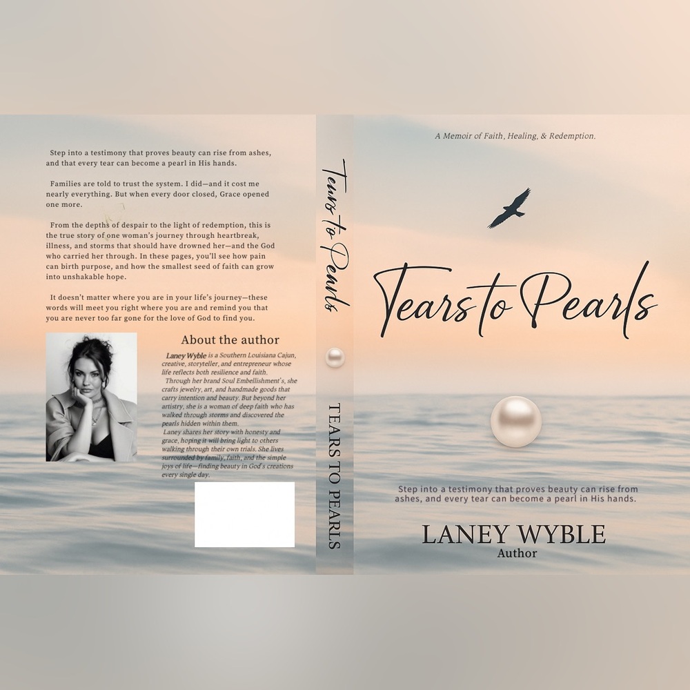 PRE-ORDERS COMING SOON: My Personal Memoir “Tears to Pearls” Faith + Redemption